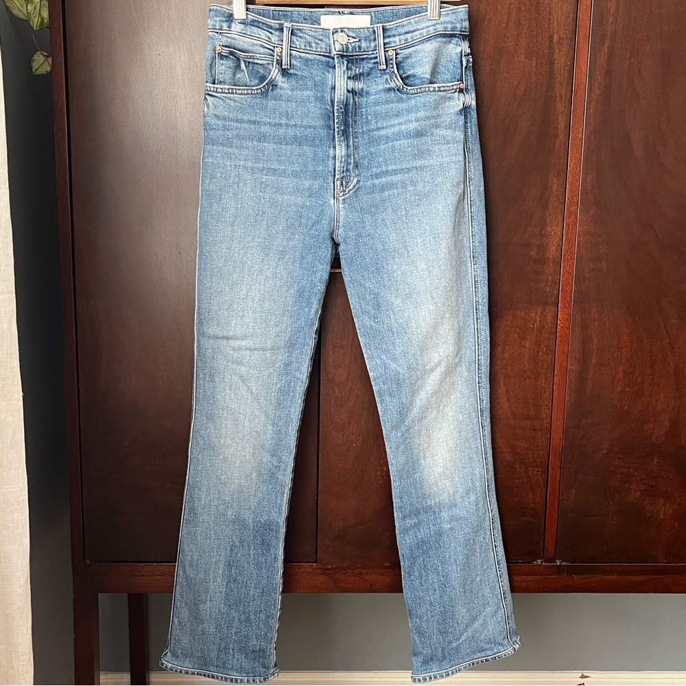 MOTHER Superior High Waisted Smokin’ Double Heel Size 28, Inseam 28"